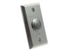 Conas DB-01 aluminium Deur Exit Knop - smalle uitvoering