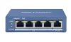 Hikvision DS-3E0505P-E, 4 Poorts Megabit PoE Switch