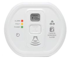 Ei208DW Stand-alone CO Koolmonoxide detector met display