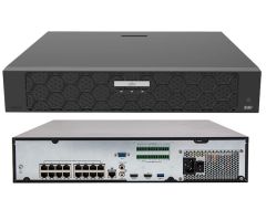 Uniview NVR504-32B-P16 NVR 32-Kanaals met 16 PoE Poorten (500 - serie)