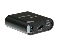 Actieve 2-kanaals HDMI splitter