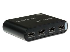 Actieve 4-kanaals HDMI splitter